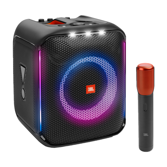 JBL PartyBox 1000 Powered Bluetooth® speaker with light display at