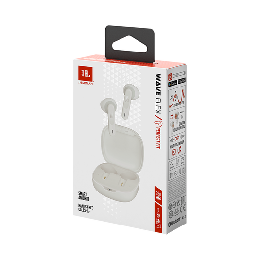 JBL WAVE FLEX ワイヤレスイヤホン ホワイト JBL Wave Flex 完全ワイヤレスイヤホン ユーザーガイド