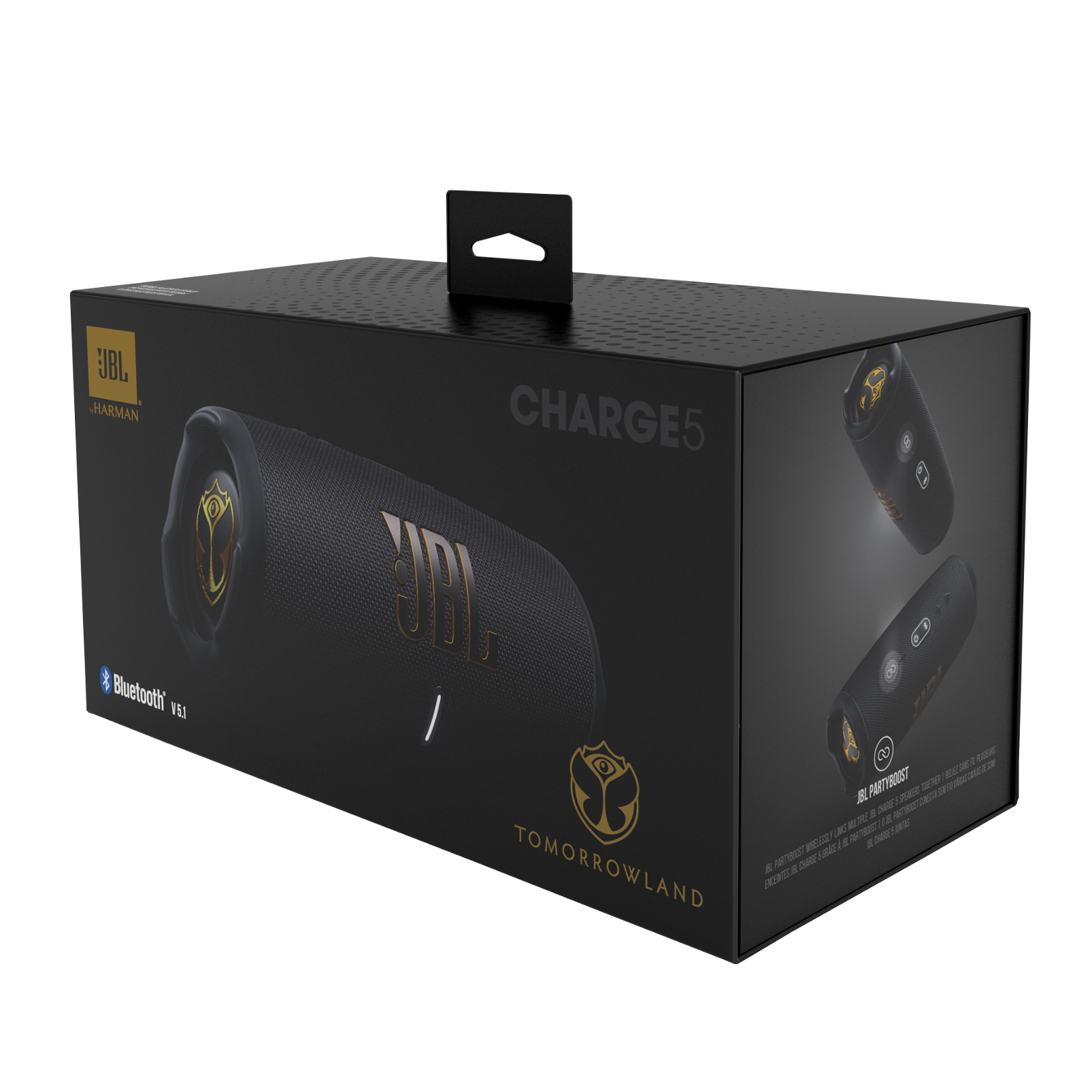 JBL Charge 5 Tomorrowland Edition   Portable Waterproof Speaker