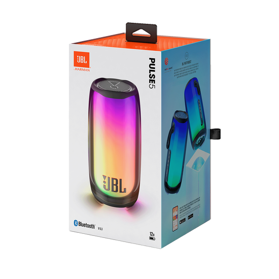 JBL Pulse 5 Portable Bluetooth speaker with light show