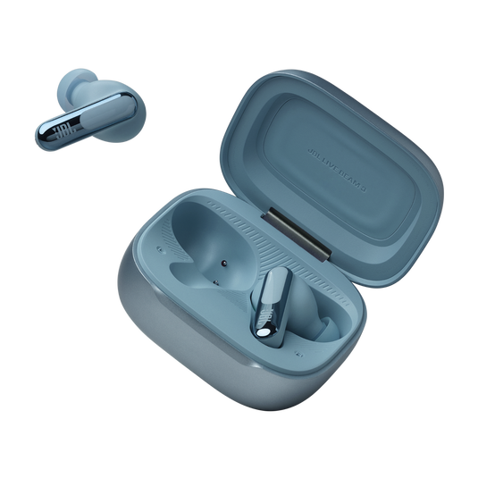 【ほぼ新品】JBL LIVE BEAM 3 Blue JBL Live Beam 3 | True wireless noise-cancelling closed-stick earbuds