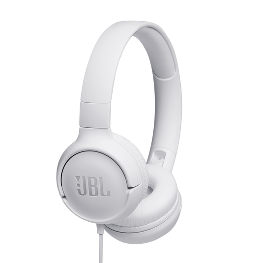 JBL Tune 500 - White - Wired on-ear headphones - Hero image number null