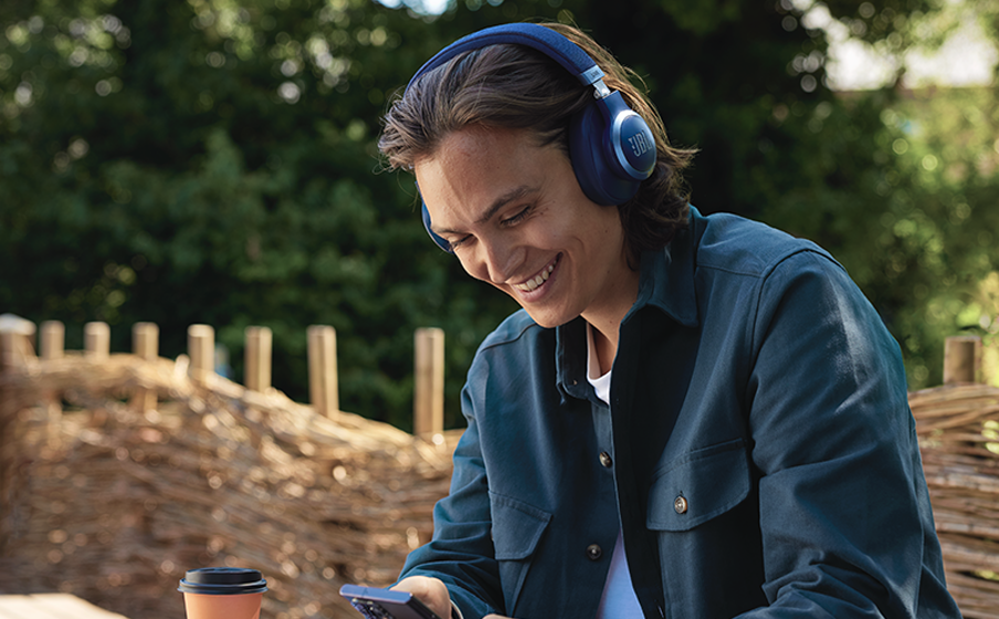 JBL LIVE 770 NC ブルー JBLLIVE770NCBLU JBL Live 770NC | Wireless Over-Ear Headphones with True Adaptive