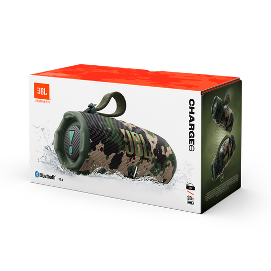 JBL Charge 6 迷彩 JBL Charge 6 | Portable waterproof and drop-proof Bluetooth speaker