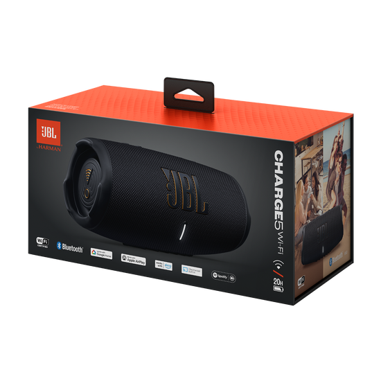 JBL Charge 5 Wi Fi Portable Wi Fi and Bluetooth speaker