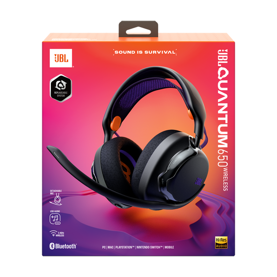 JBL Quantum 650 | Wireless multiplatform gaming headset