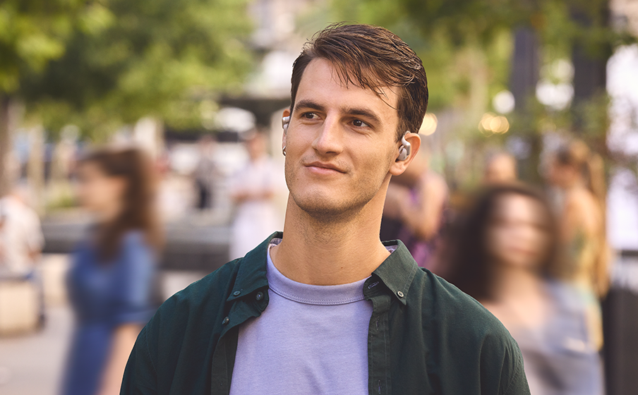 JBL Sense Pro Hi-Res Audio Wireless con potenziamento dei bassi adattivo - Immagine