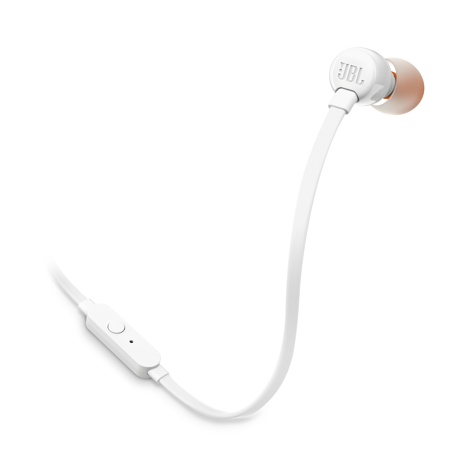 JBL Tune 160 - White - In-ear headphones - Hero