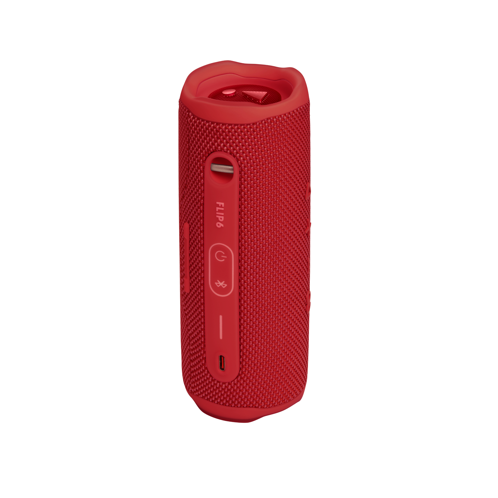 JBL Flip 6 - Red - Portable Waterproof Speaker - Back