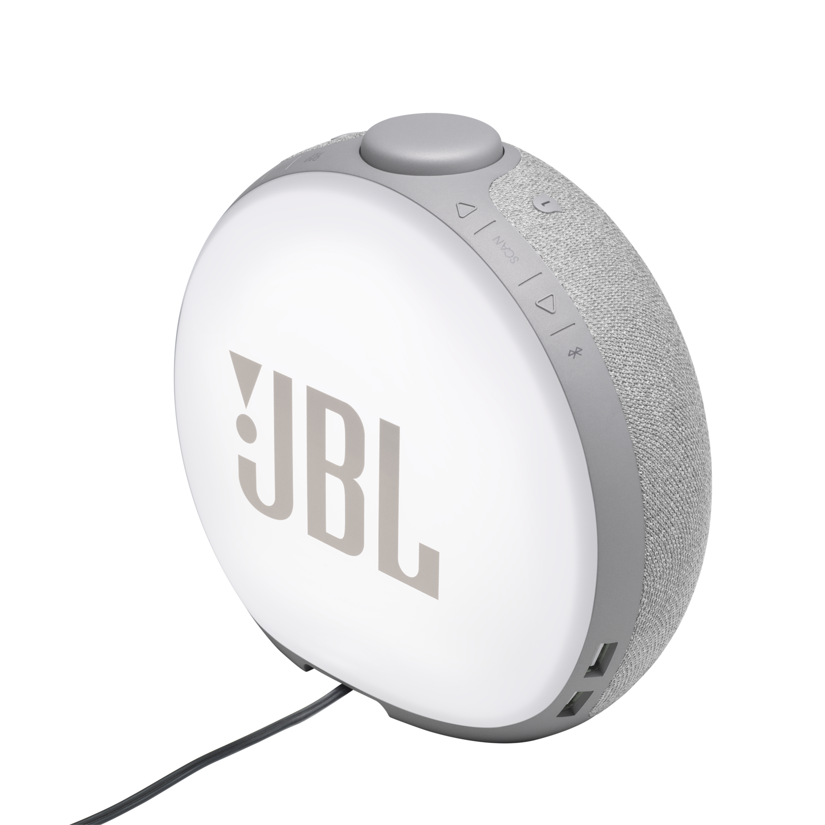 JBL Horizon 2 DAB - Grey - Bluetooth clock radio speaker with DAB/DAB+/FM - Detailshot 1